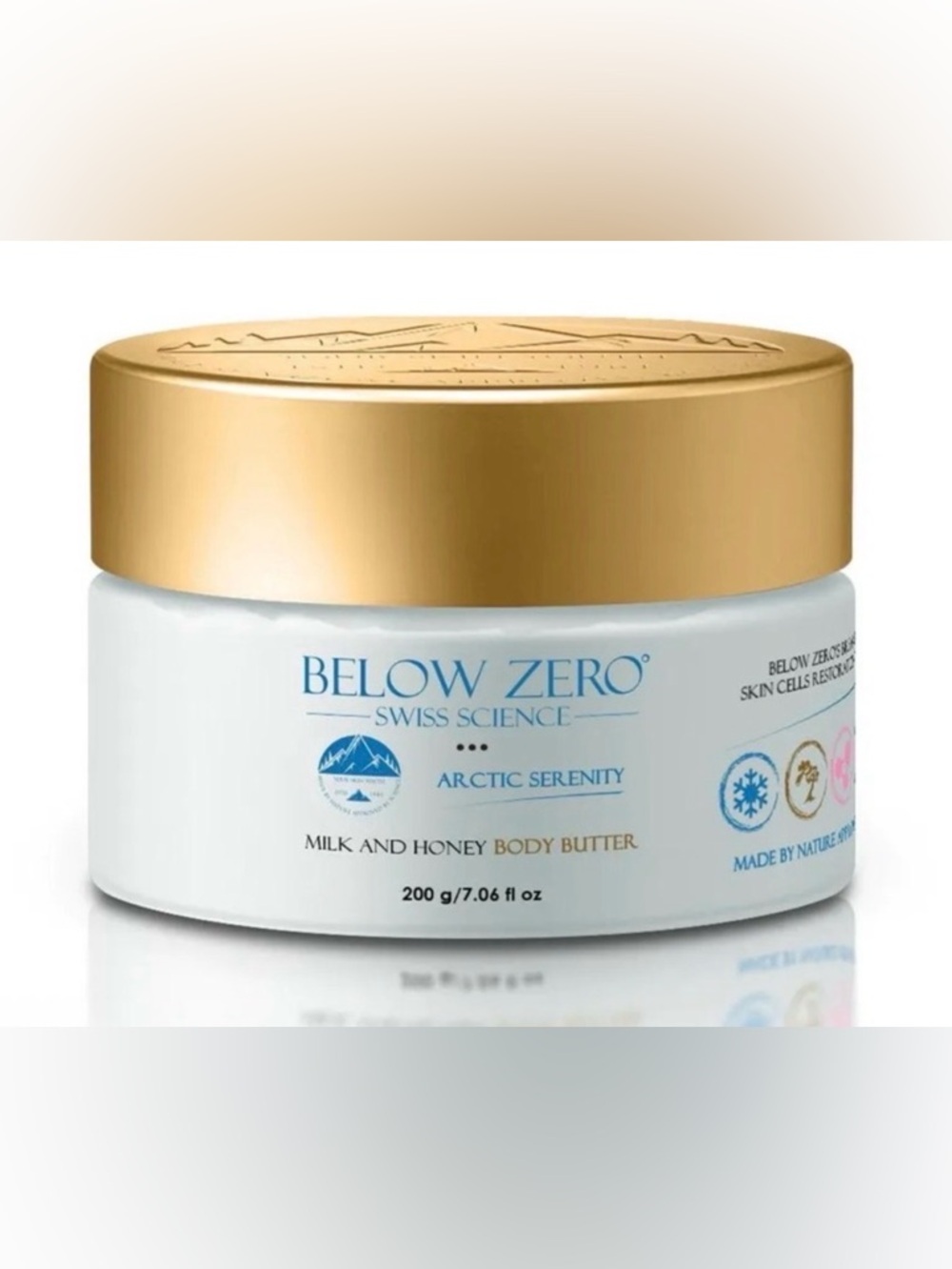 Below Zero Arctic Serenity Milk & Honey Body Butter - Retail $160